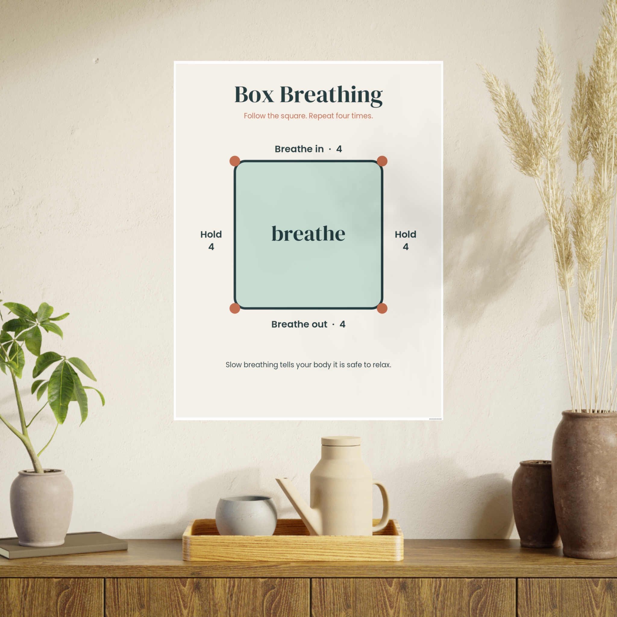 Box Breathing Poster, view 6
