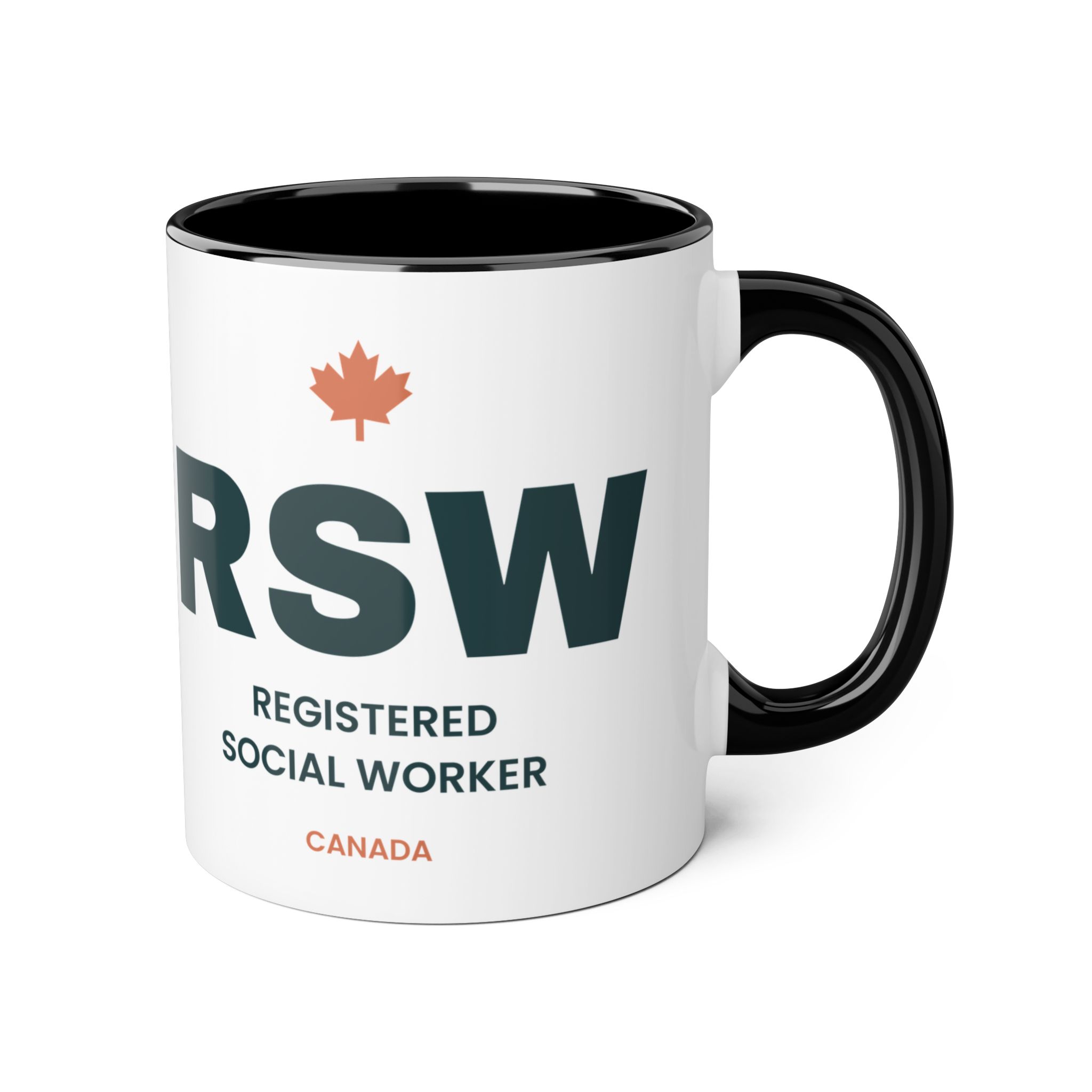 RSW Registered Social Worker Mug, view 4