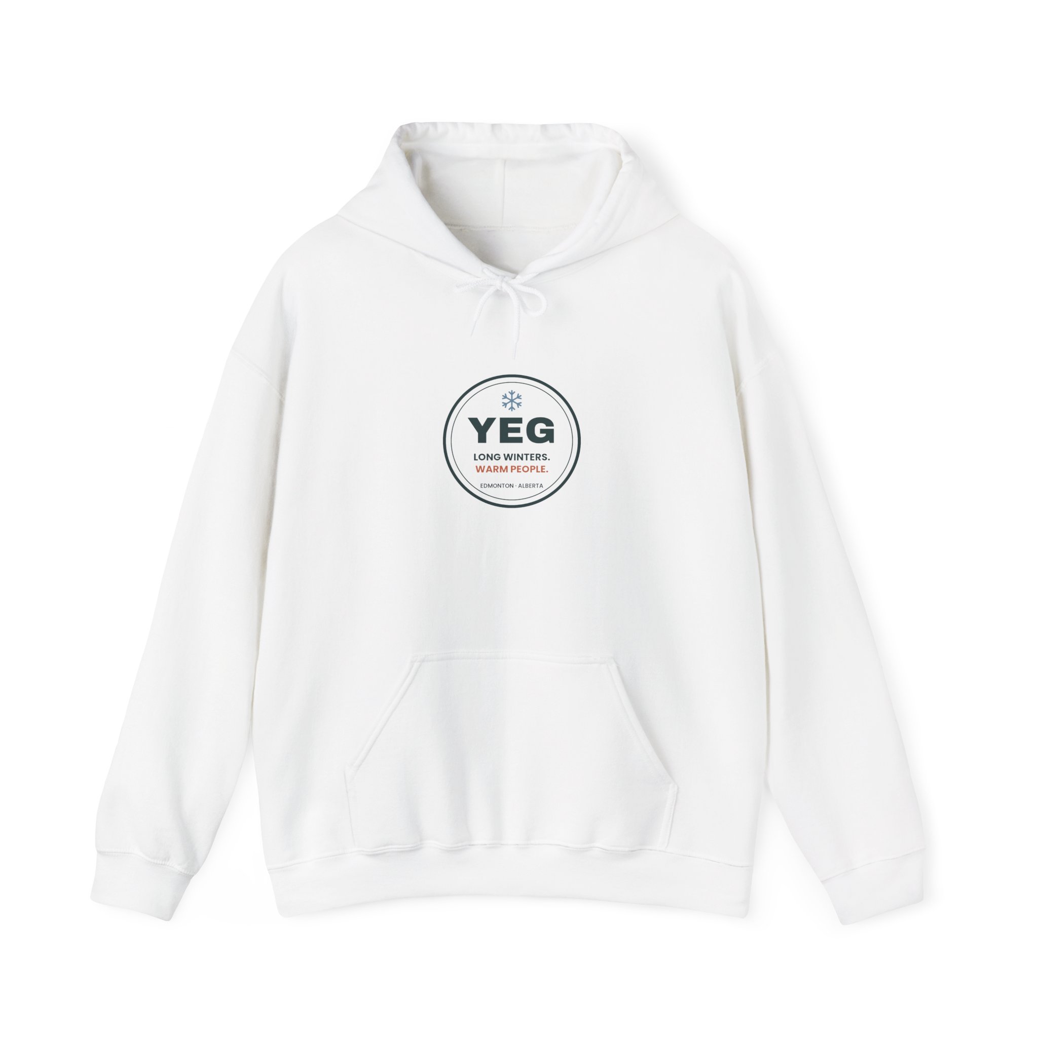 YEG Long Winters Warm People Hoodie – Edmonton Gift
