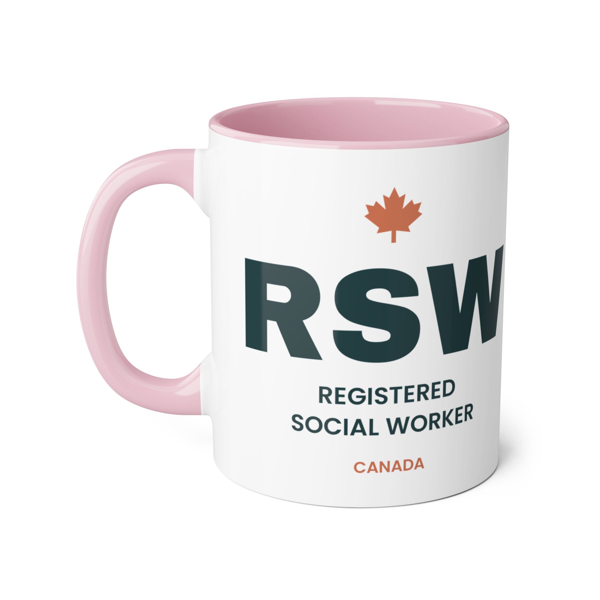 RSW Registered Social Worker Mug, view 10