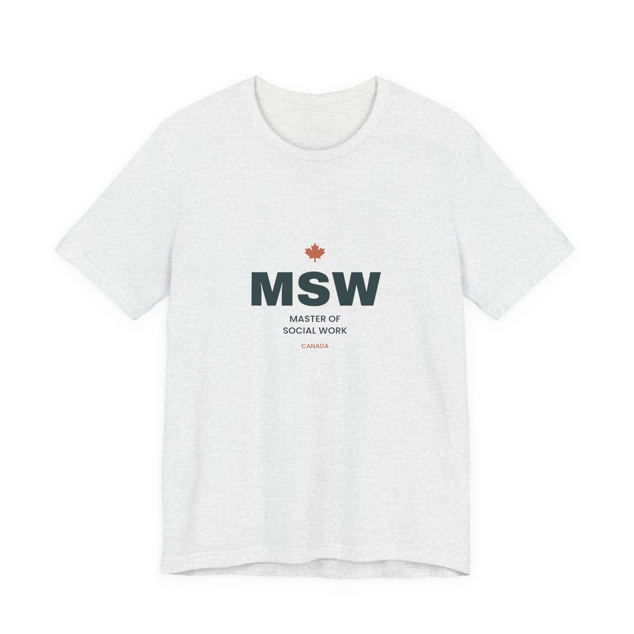 MSW Master of Social Work T-Shirt – Social Work Graduation Gift - Image 5