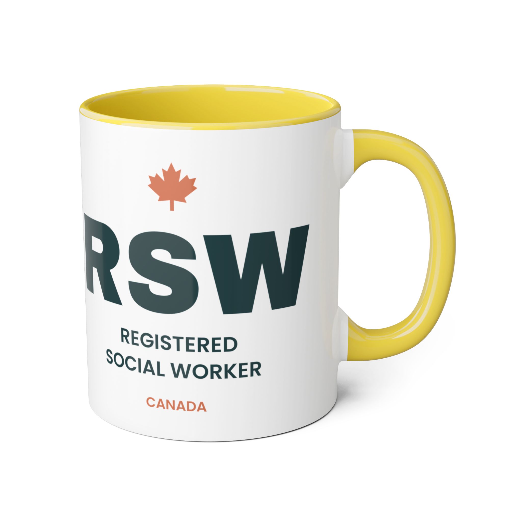 RSW Registered Social Worker Mug, view 20