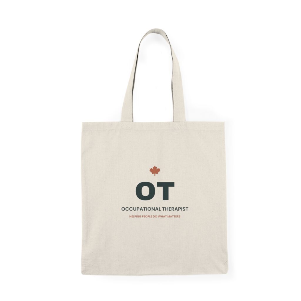 OT Occupational Therapist Tote Bag – Occupational Therapy Gift