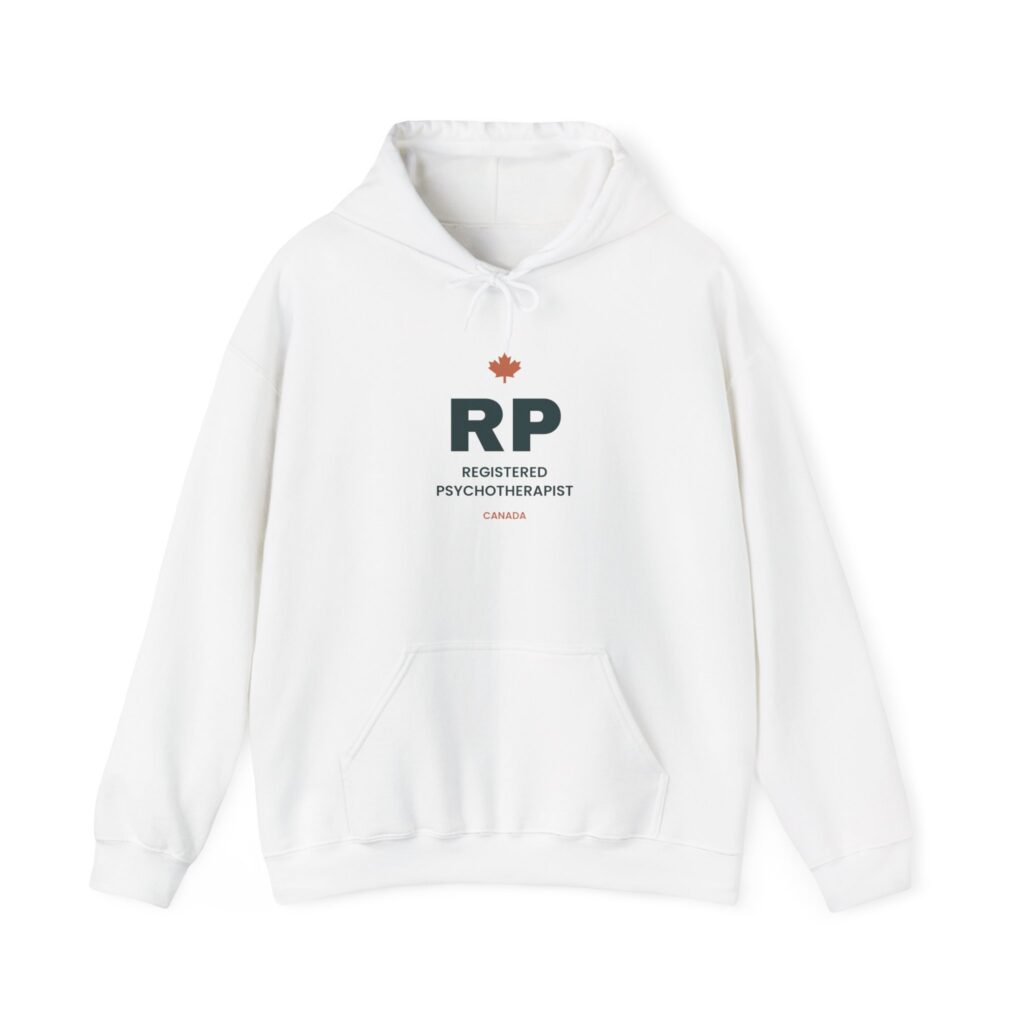 RP Registered Psychotherapist Hoodie – Psychotherapist Gift