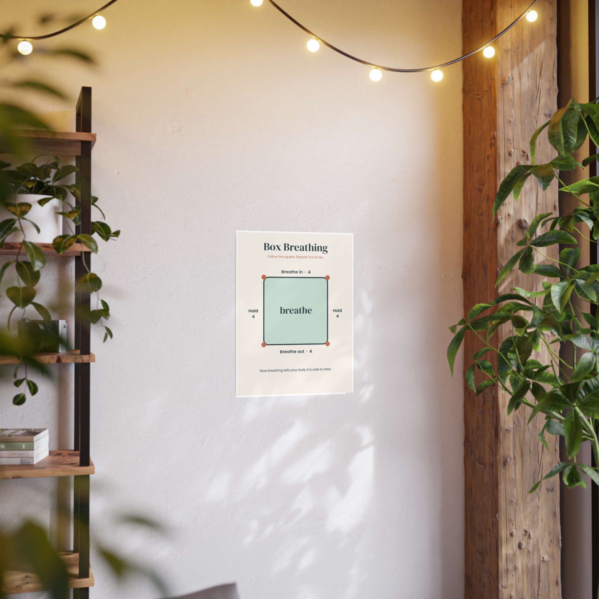 Box Breathing Poster, view 2