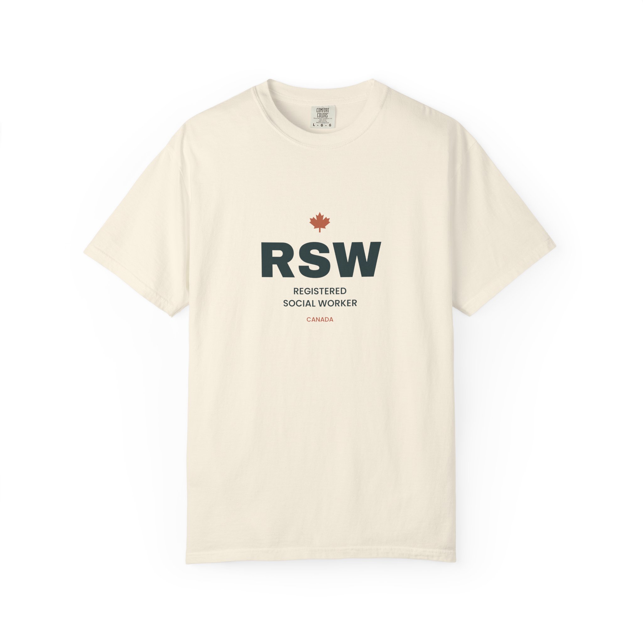 RSW Registered Social Worker T-Shirt – Canadian Social Worker Gift - Image 5