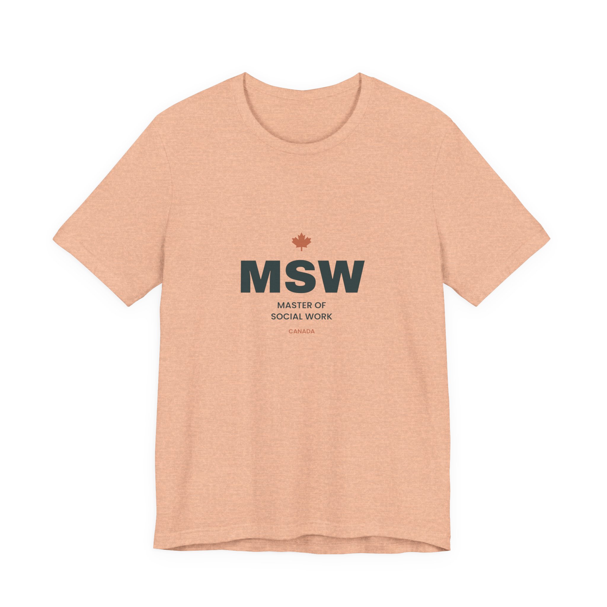 MSW Master of Social Work T-Shirt – Social Work Graduation Gift - Image 17
