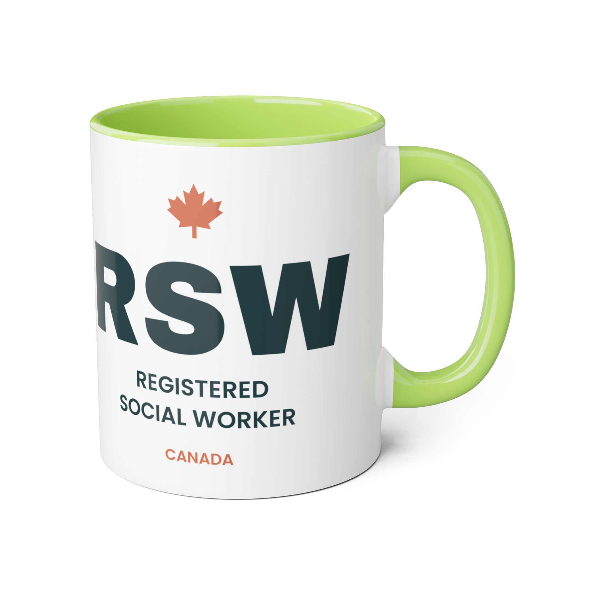 RSW Registered Social Worker Mug, view 8