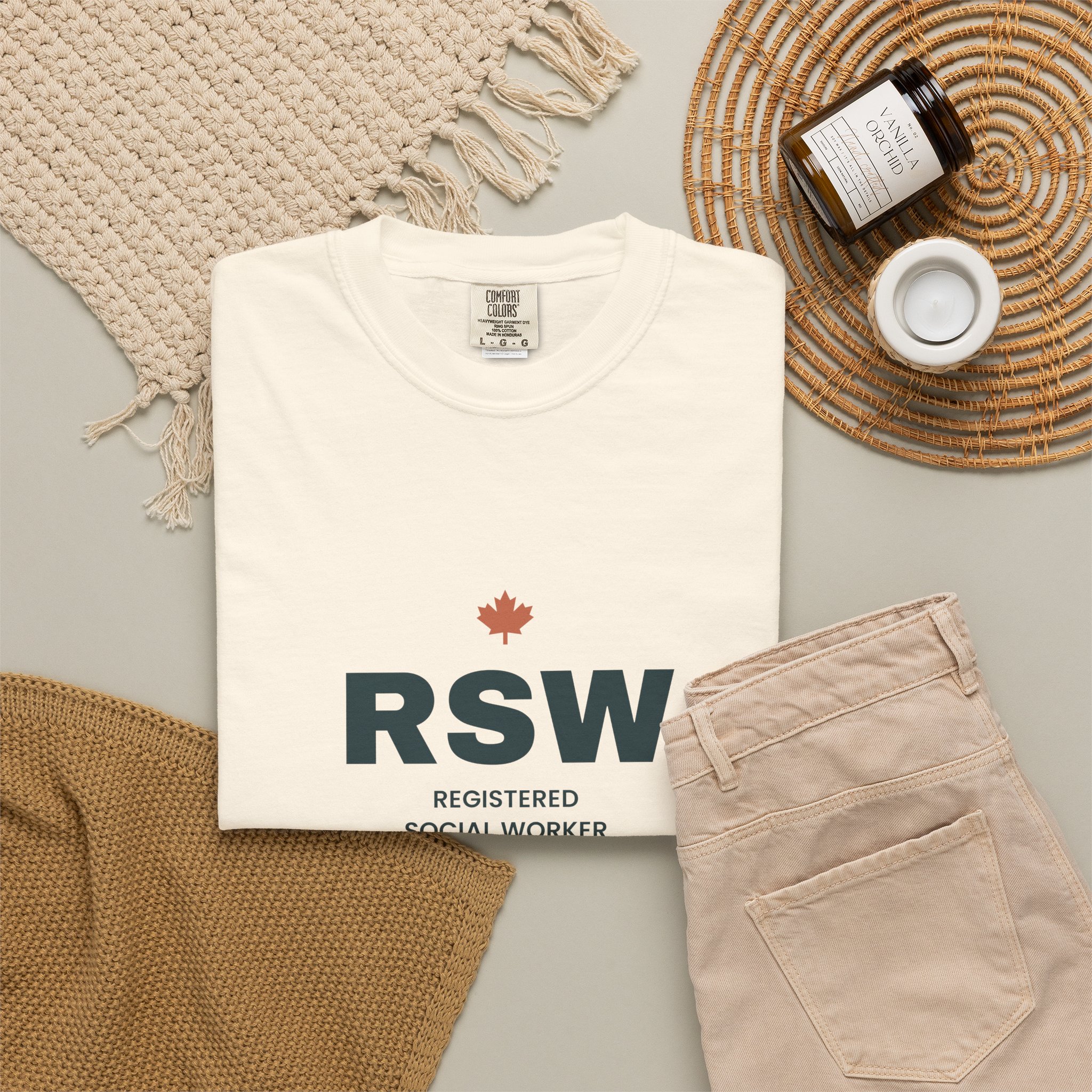RSW Registered Social Worker T-Shirt – Canadian Social Worker Gift - Image 8