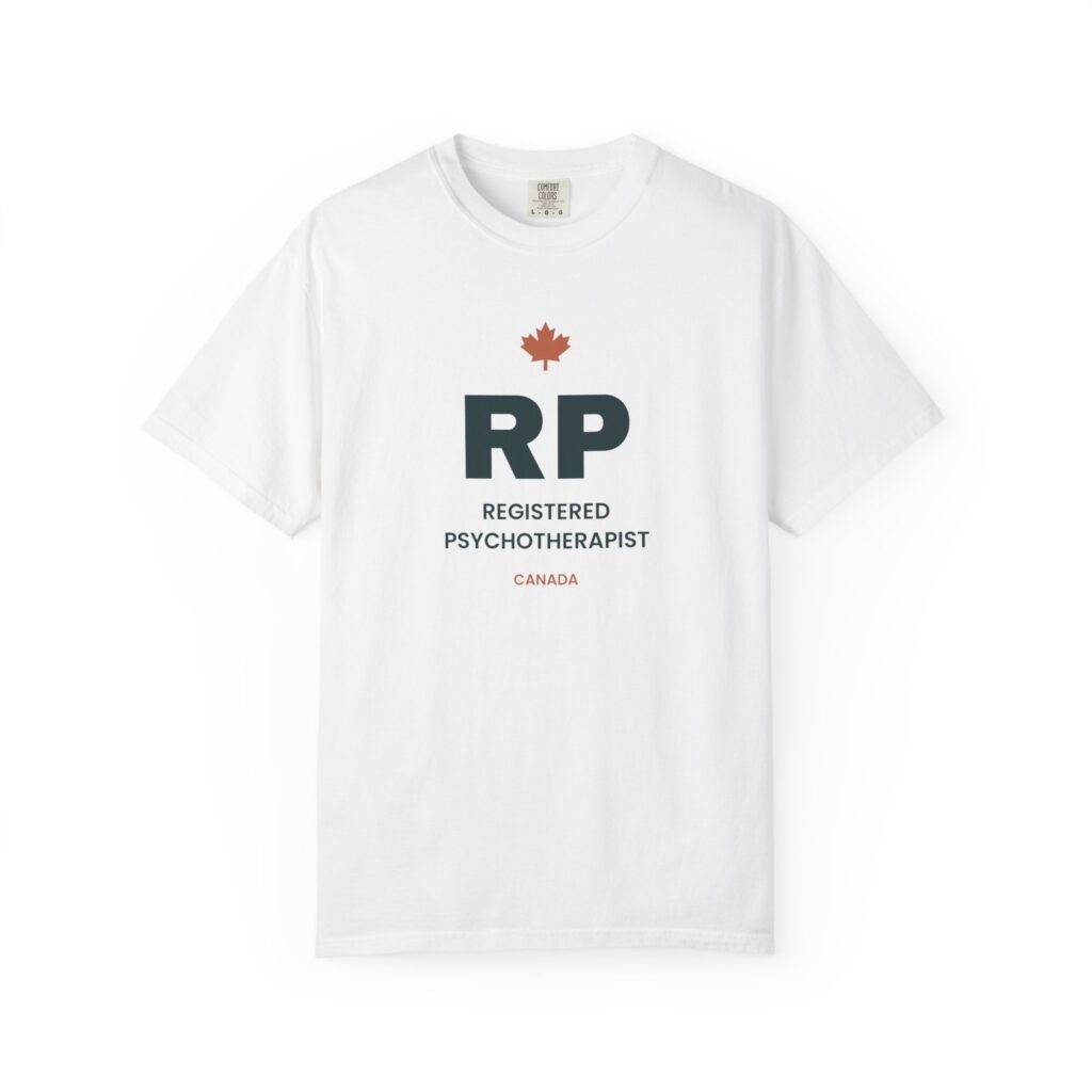 RP Registered Psychotherapist T-Shirt – Psychotherapist Gift