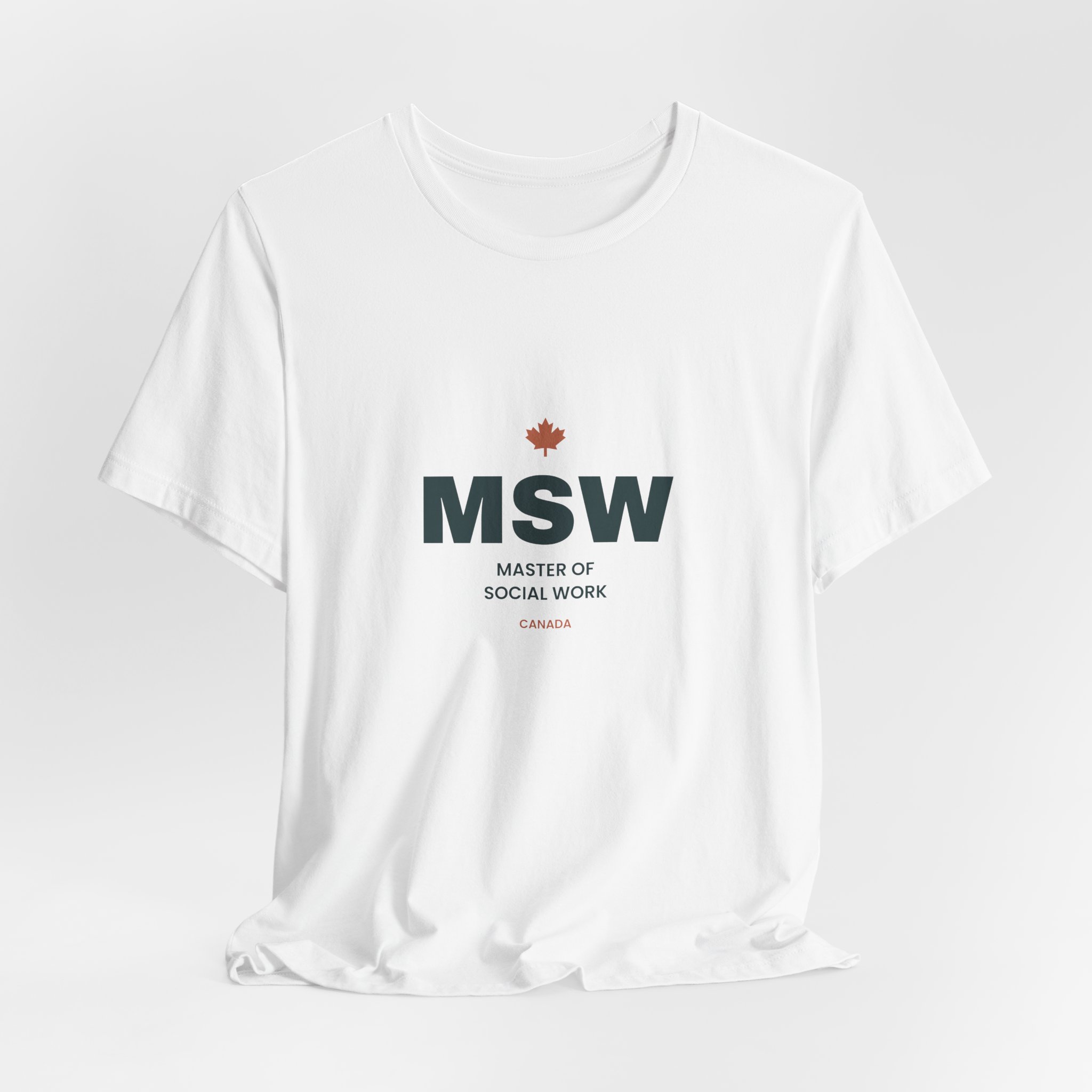 MSW Master of Social Work T-Shirt – Social Work Graduation Gift - Image 4