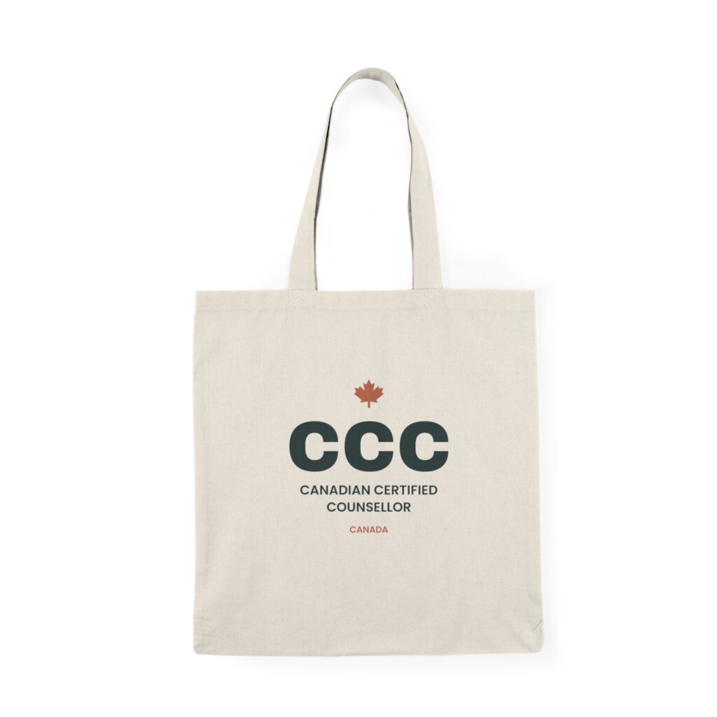 CCC Canadian Certified Counsellor Tote Bag – Counsellor Gift