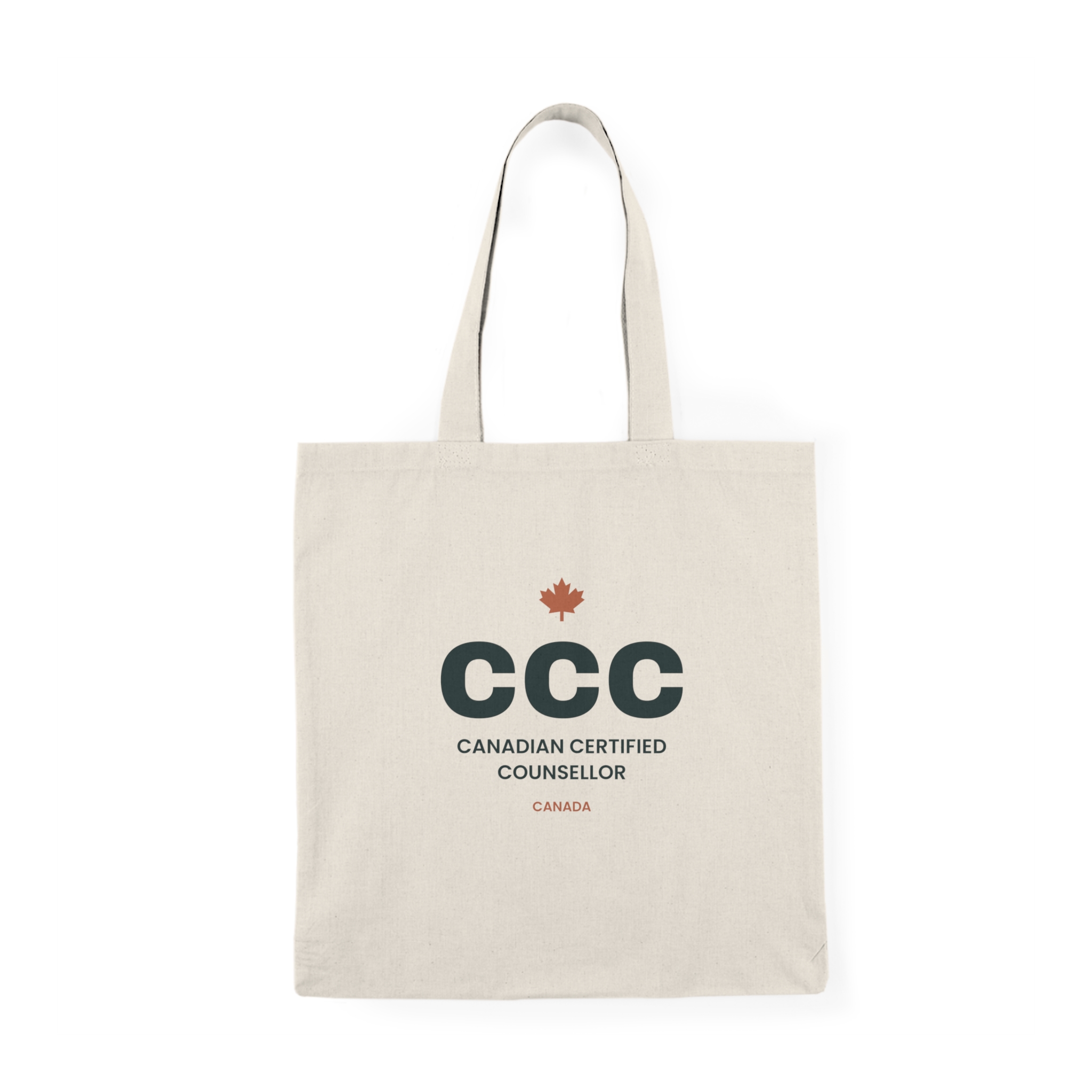 CCC Canadian Certified Counsellor Tote Bag – Counsellor Gift