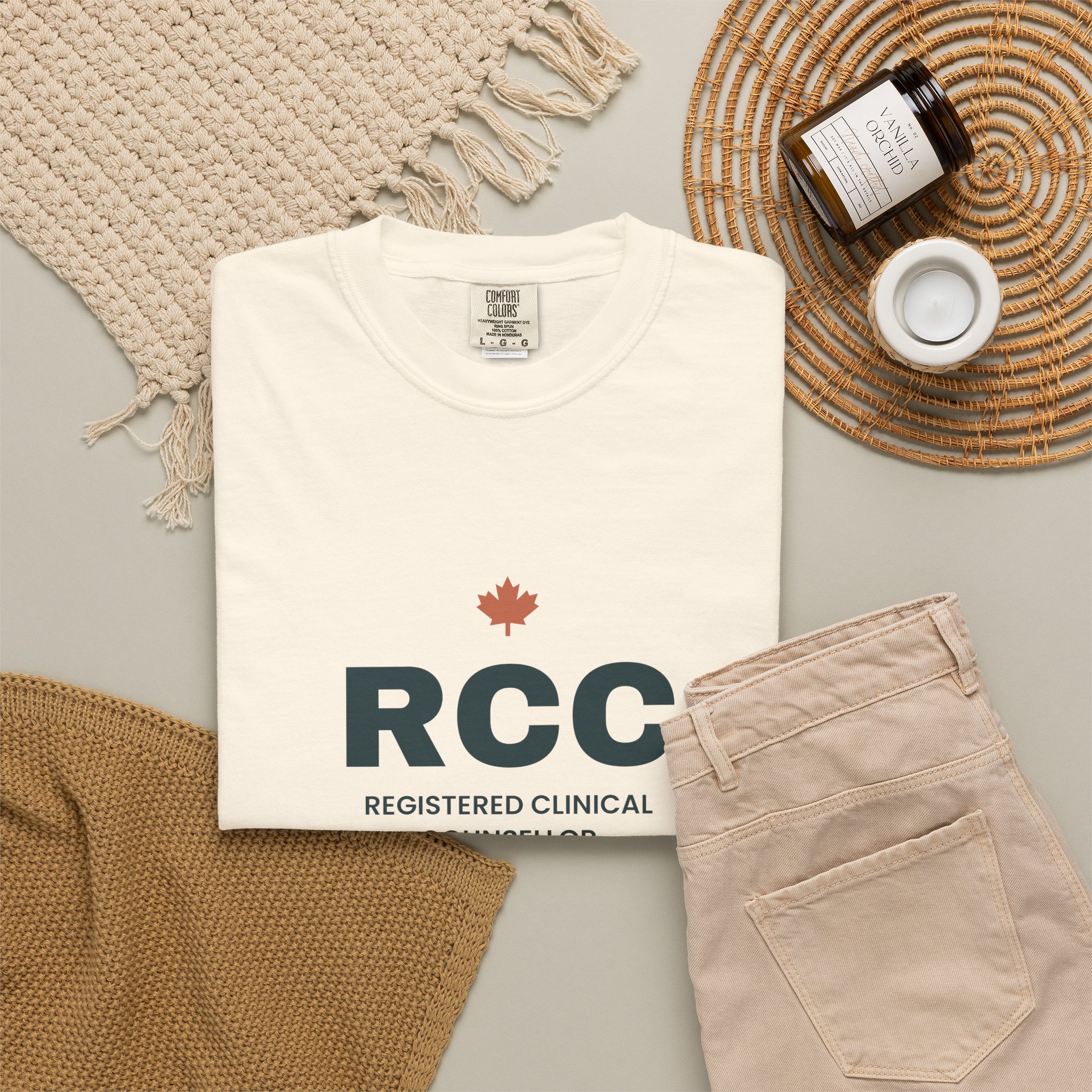 RCC Registered Clinical Counsellor T-Shirt – Counsellor Gift - Image 8