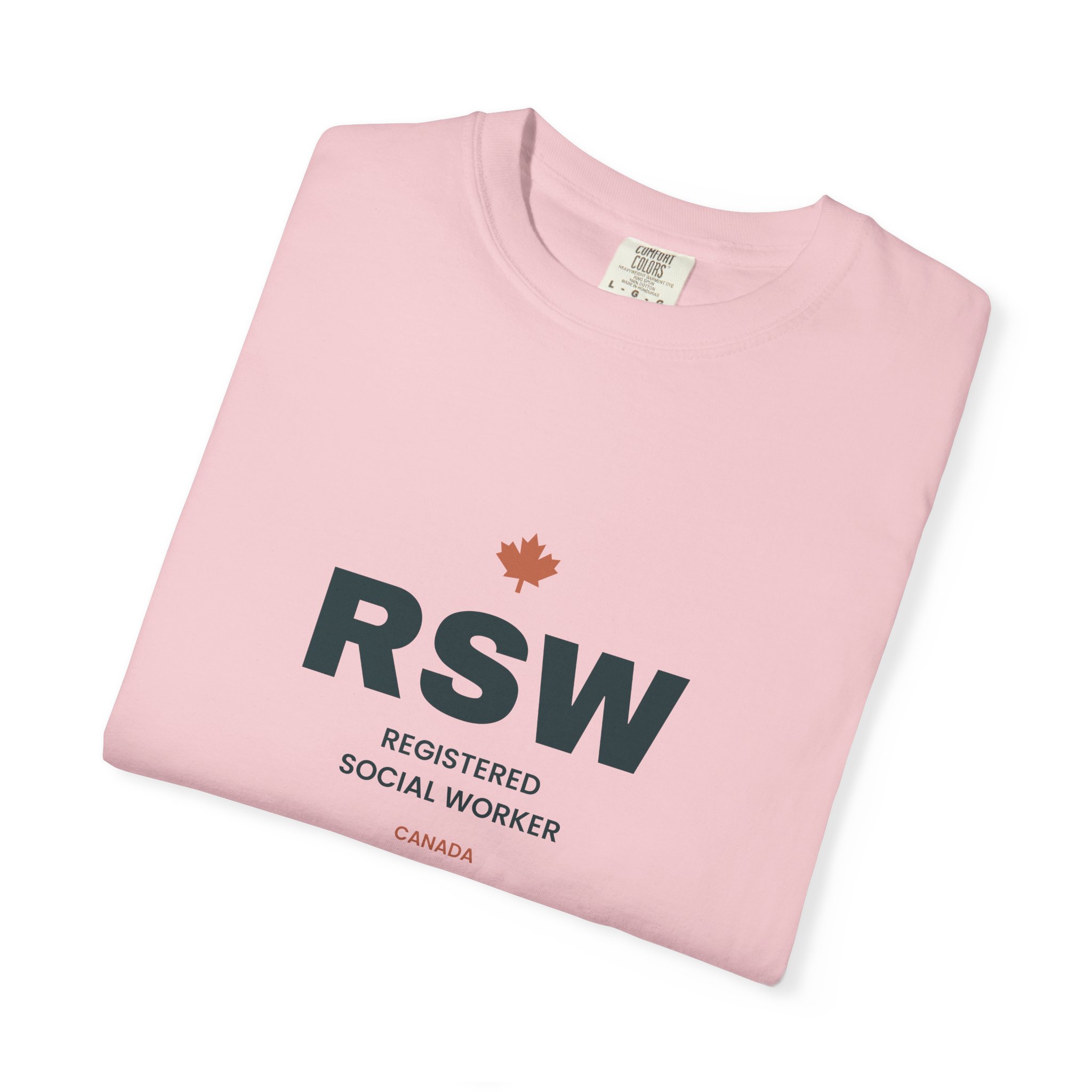 RSW Registered Social Worker T-Shirt – Canadian Social Worker Gift - Image 23