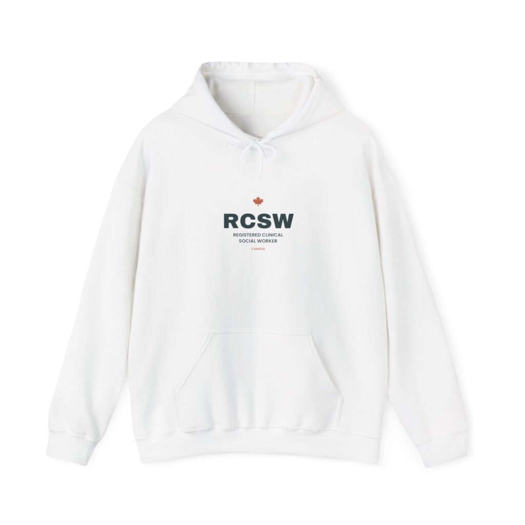 RCSW Registered Clinical Social Worker Hoodie – Clinical Social Worker Gift