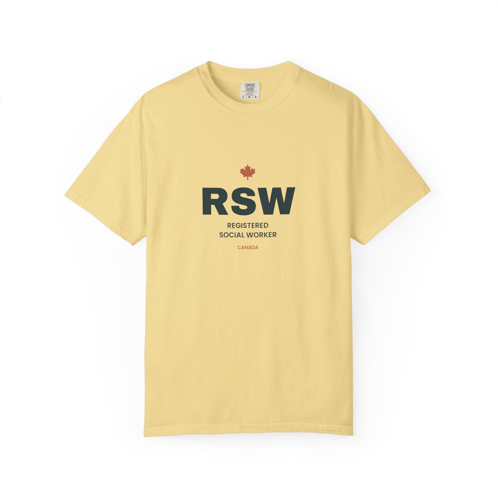 RSW Registered Social Worker T-Shirt – Canadian Social Worker Gift - Image 9