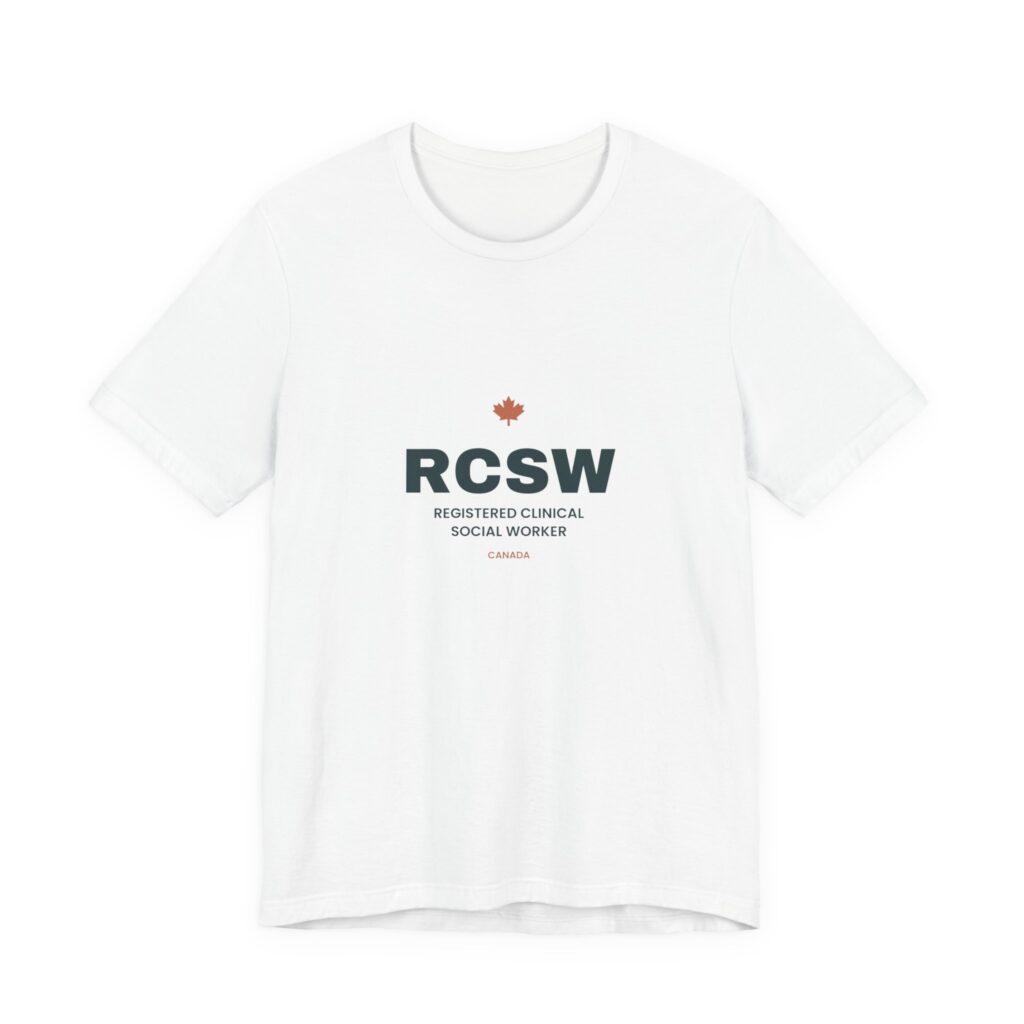RCSW Registered Clinical Social Worker T-Shirt – Clinical Social Worker Gift