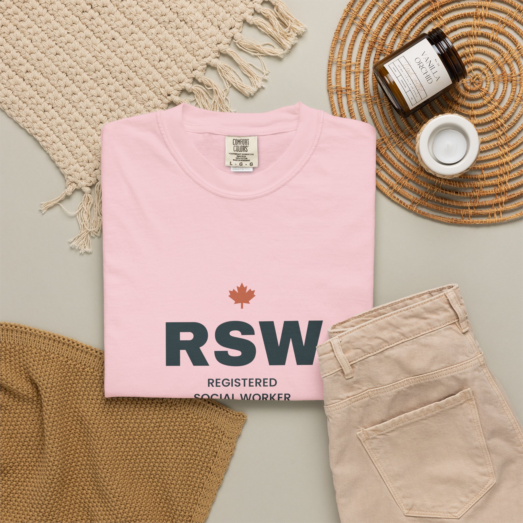 RSW Registered Social Worker T-Shirt – Canadian Social Worker Gift - Image 24