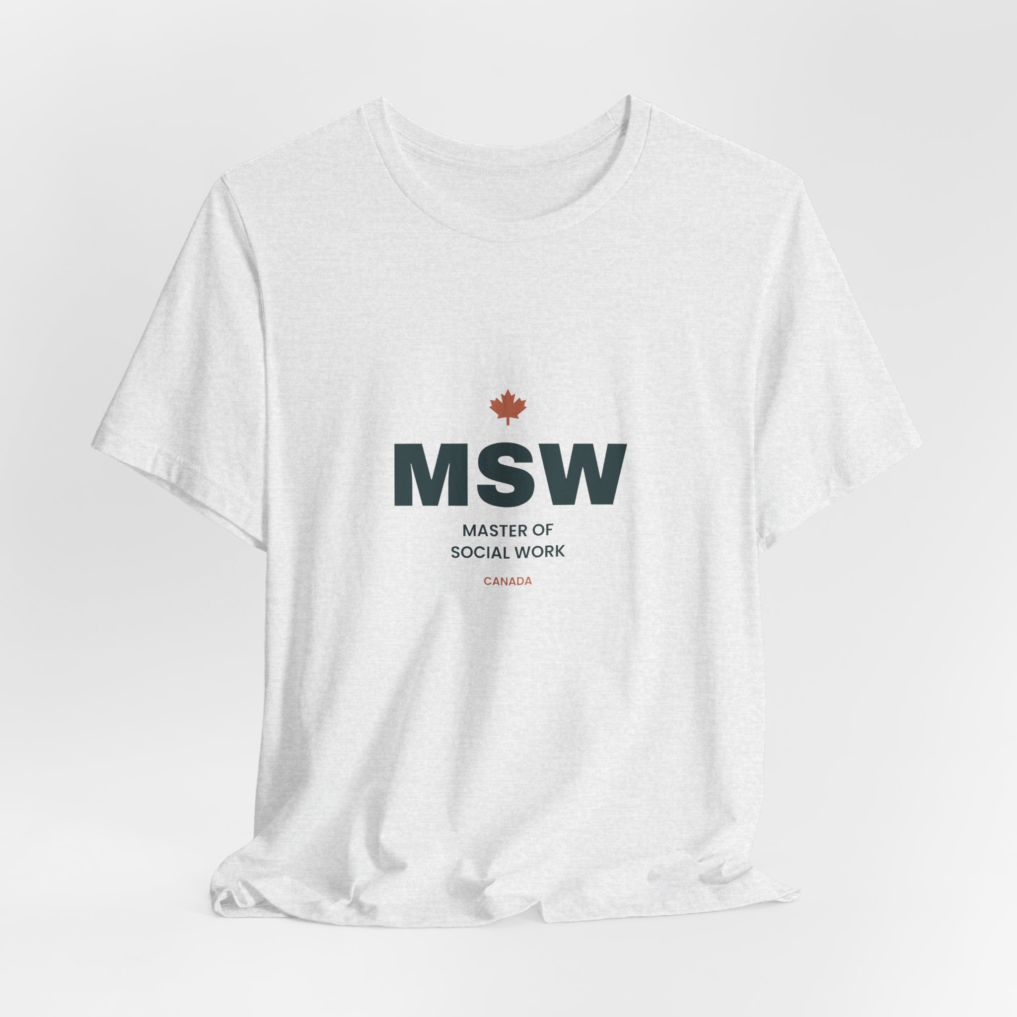 MSW Master of Social Work T-Shirt – Social Work Graduation Gift - Image 8