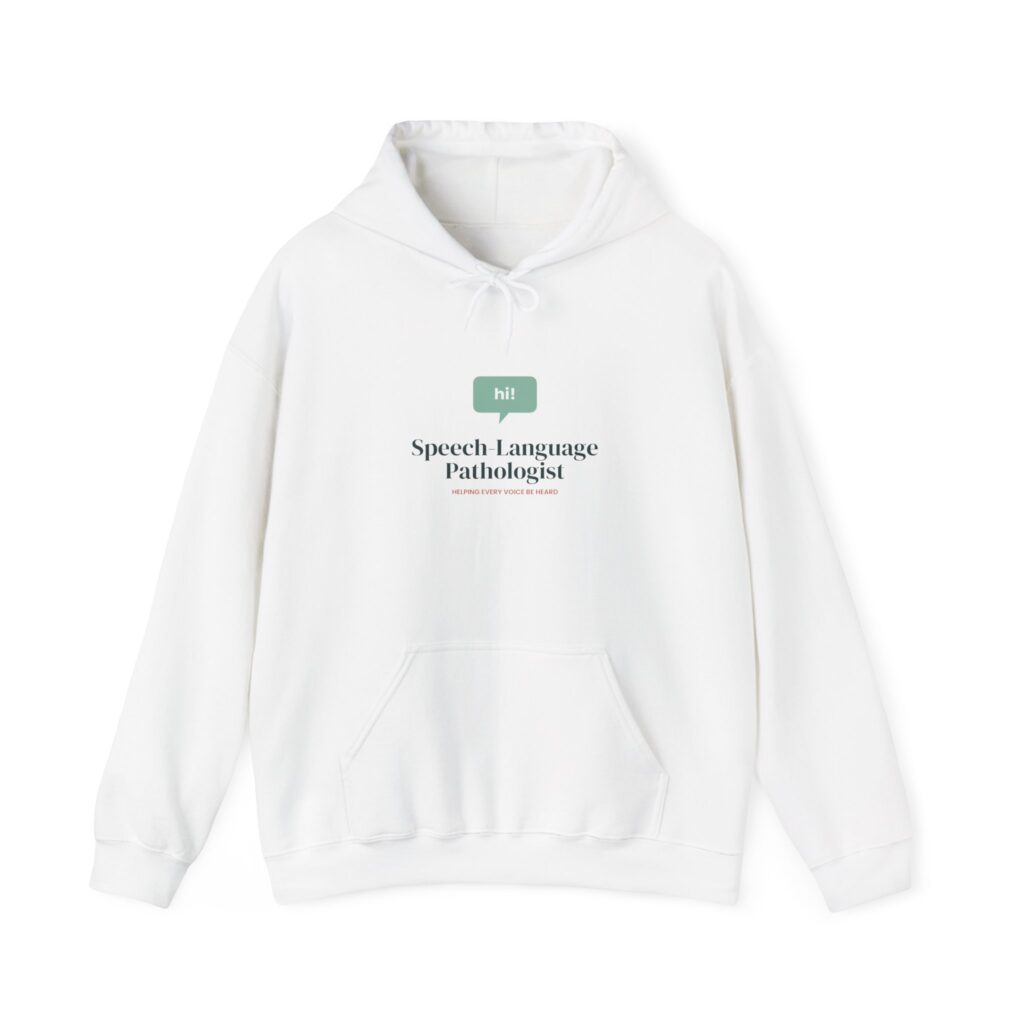 Speech-Language Pathologist Hoodie – SLP Gift