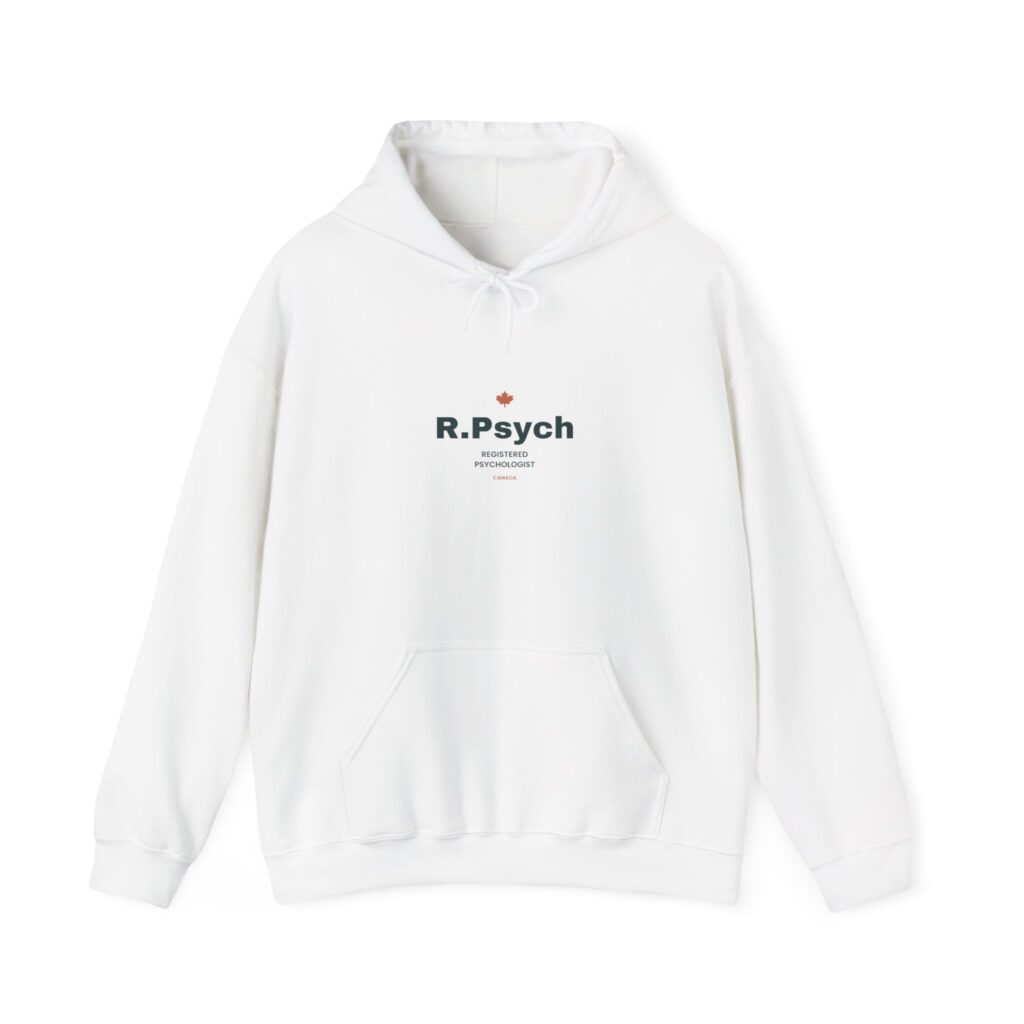 R.Psych Registered Psychologist Hoodie – Psychologist Gift