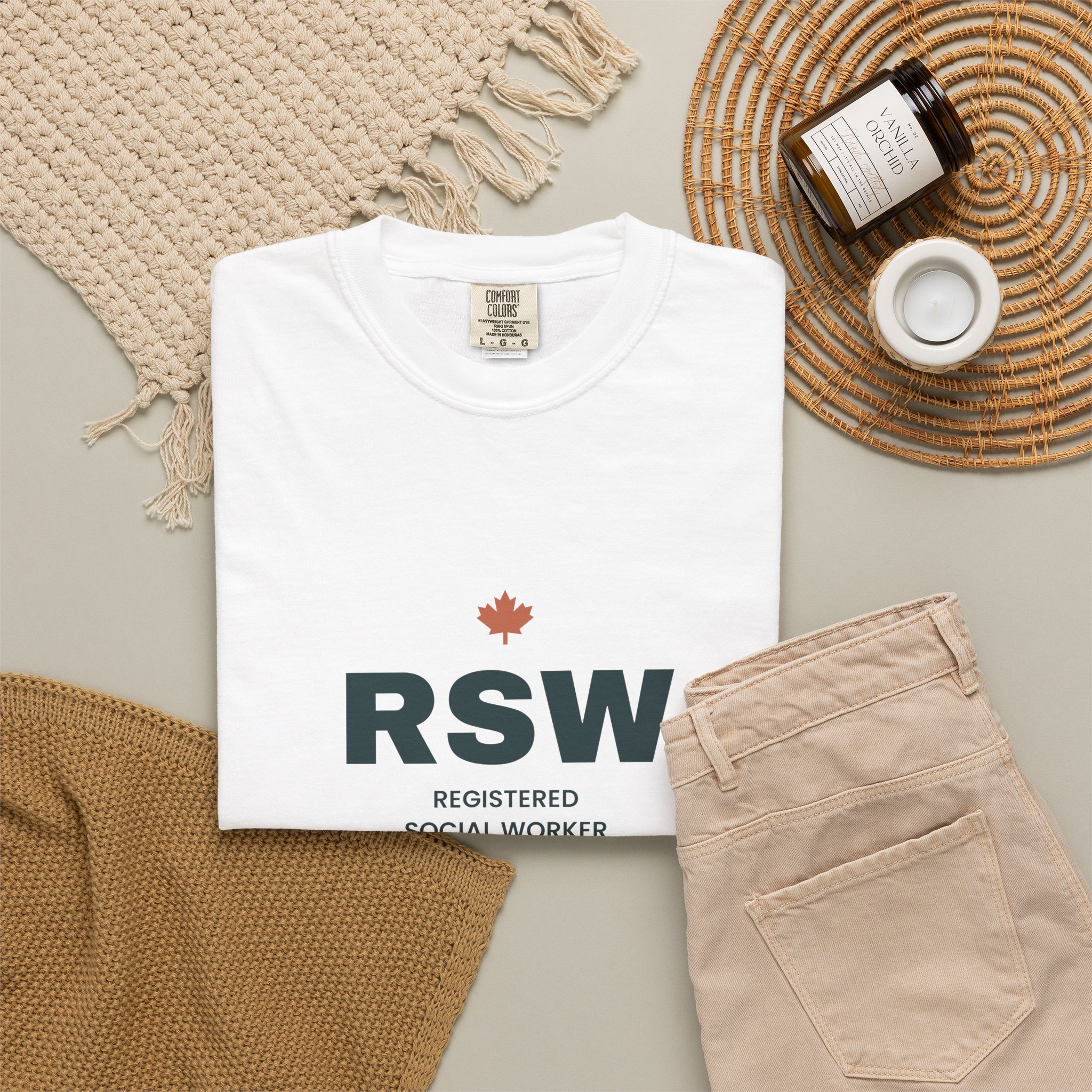 RSW Registered Social Worker T-Shirt – Canadian Social Worker Gift - Image 4