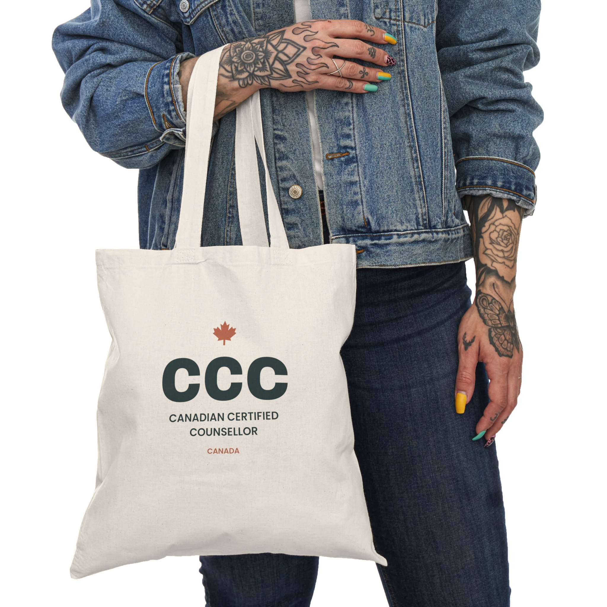 CCC Canadian Certified Counsellor Tote Bag – Counsellor Gift - Image 3