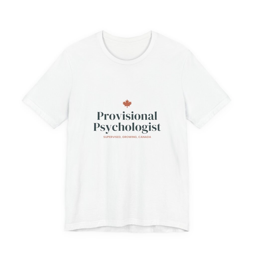 Provisional Psychologist T-Shirt – Psychology Grad Gift
