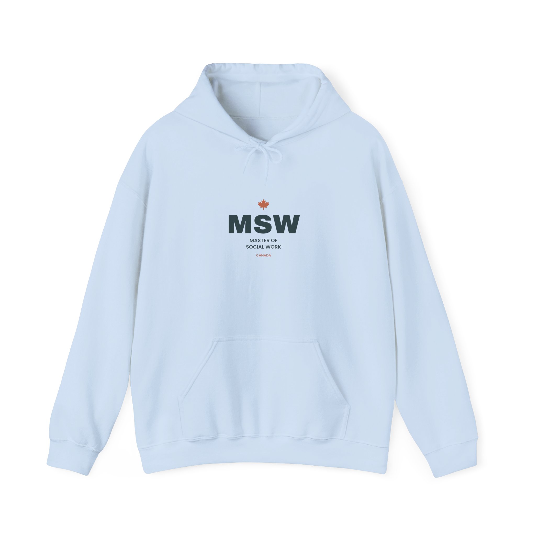 MSW Master of Social Work Hoodie – Social Work Graduation Gift - Image 17