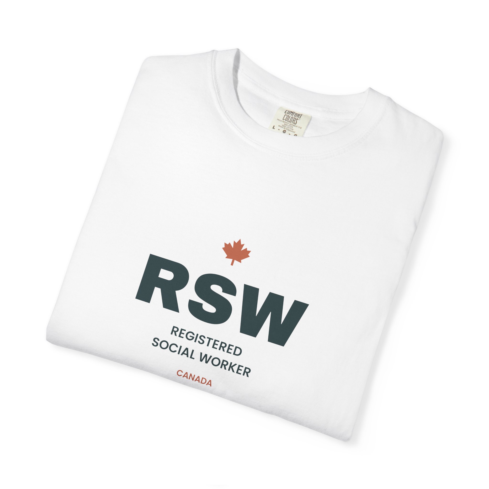 RSW Registered Social Worker T-Shirt – Canadian Social Worker Gift - Image 3