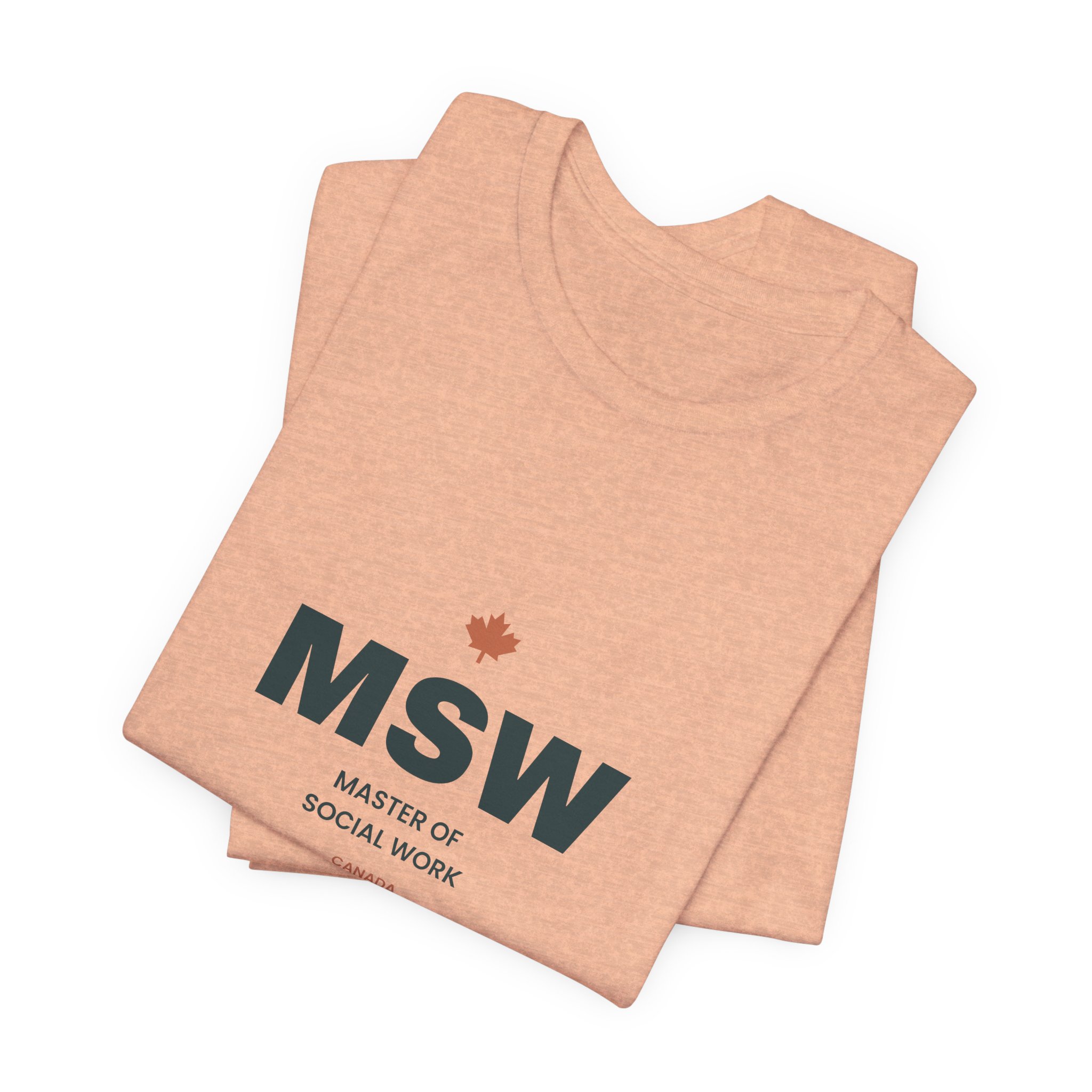 MSW Master of Social Work T-Shirt – Social Work Graduation Gift - Image 19