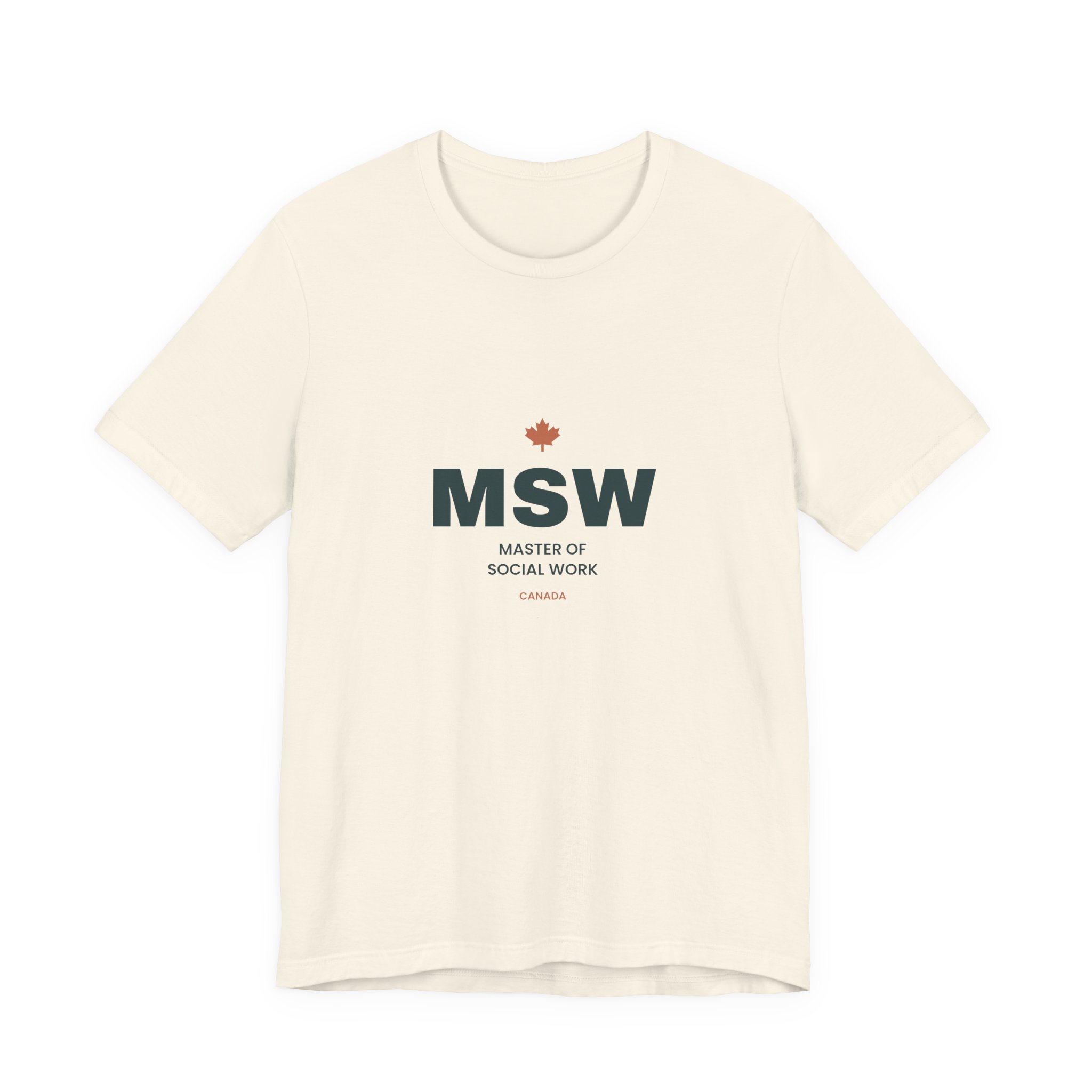 MSW Master of Social Work T-Shirt – Social Work Graduation Gift - Image 9