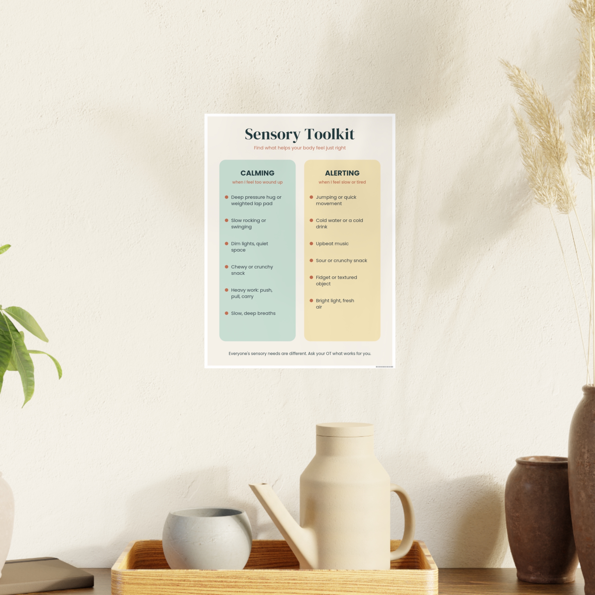 Sensory Toolkit Poster, view 9