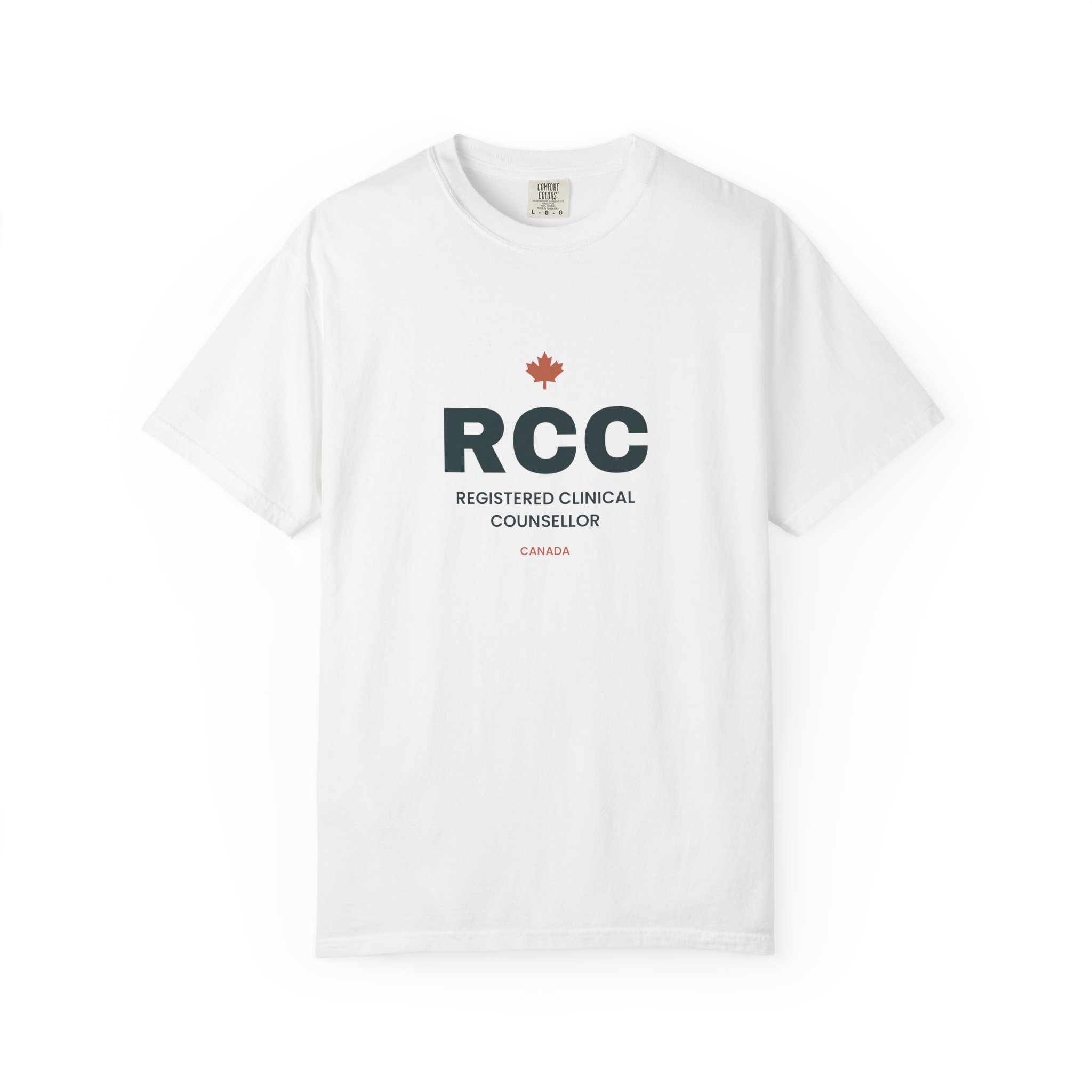 RCC Registered Clinical Counsellor T-Shirt – Counsellor Gift