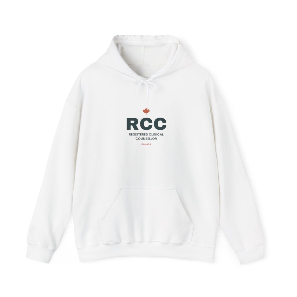 RCC Registered Clinical Counsellor Hoodie – Counsellor Gift
