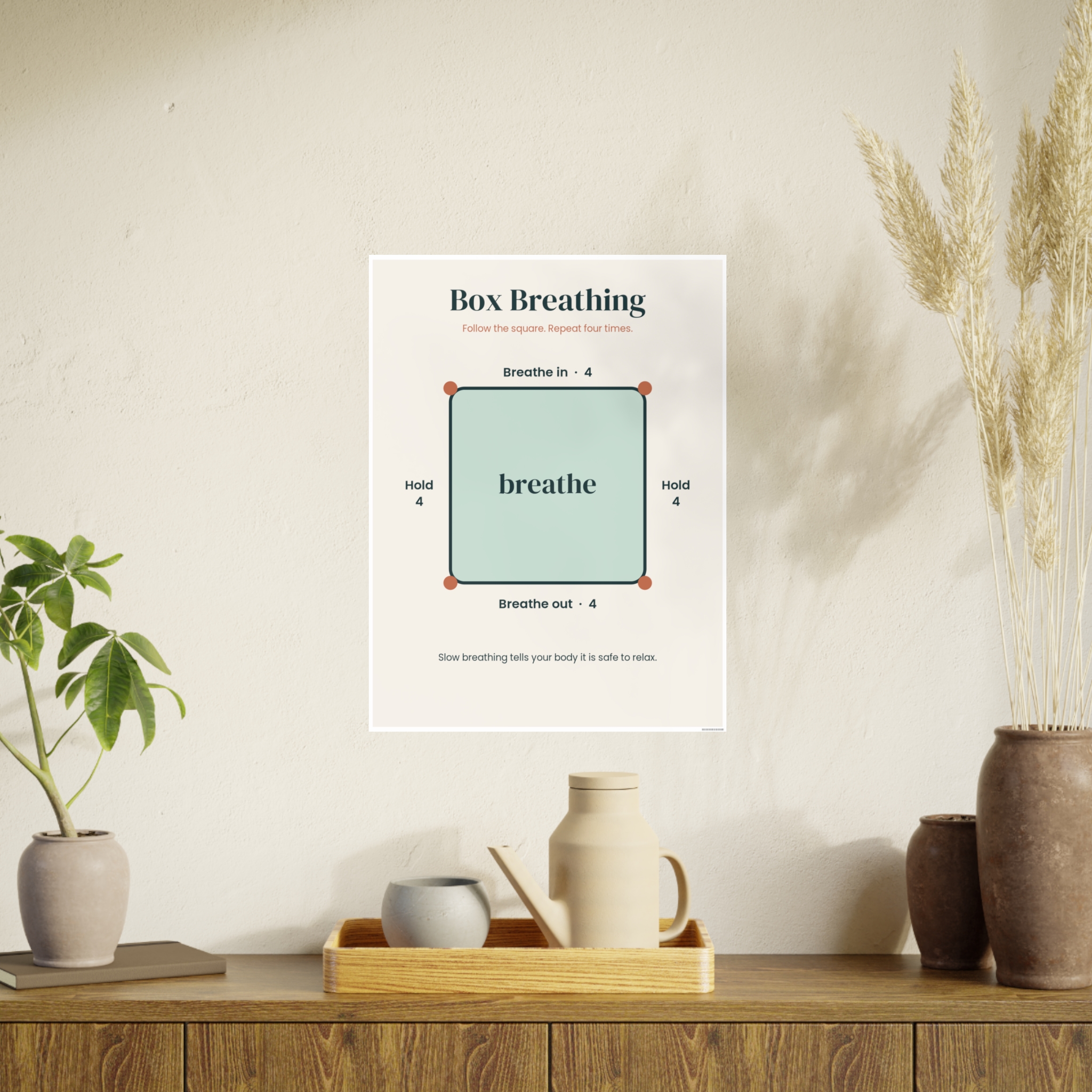Box Breathing Poster, view 3