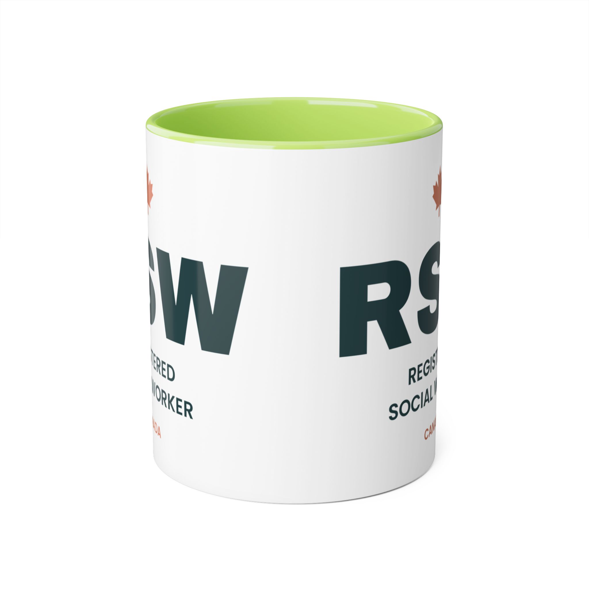 RSW Registered Social Worker Mug, view 5
