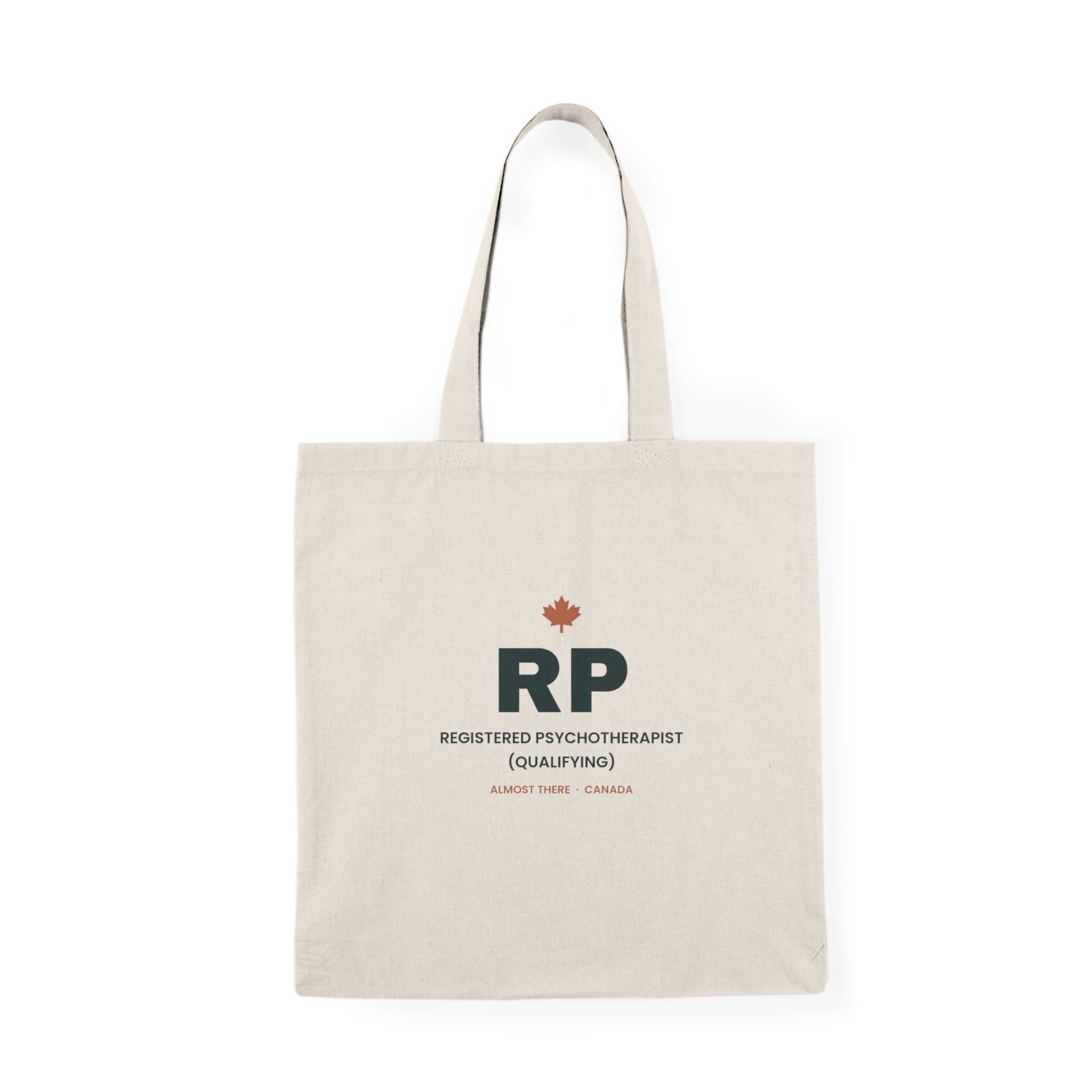 RP (Qualifying) Registered Psychotherapist Tote Bag – Psychotherapist Gift