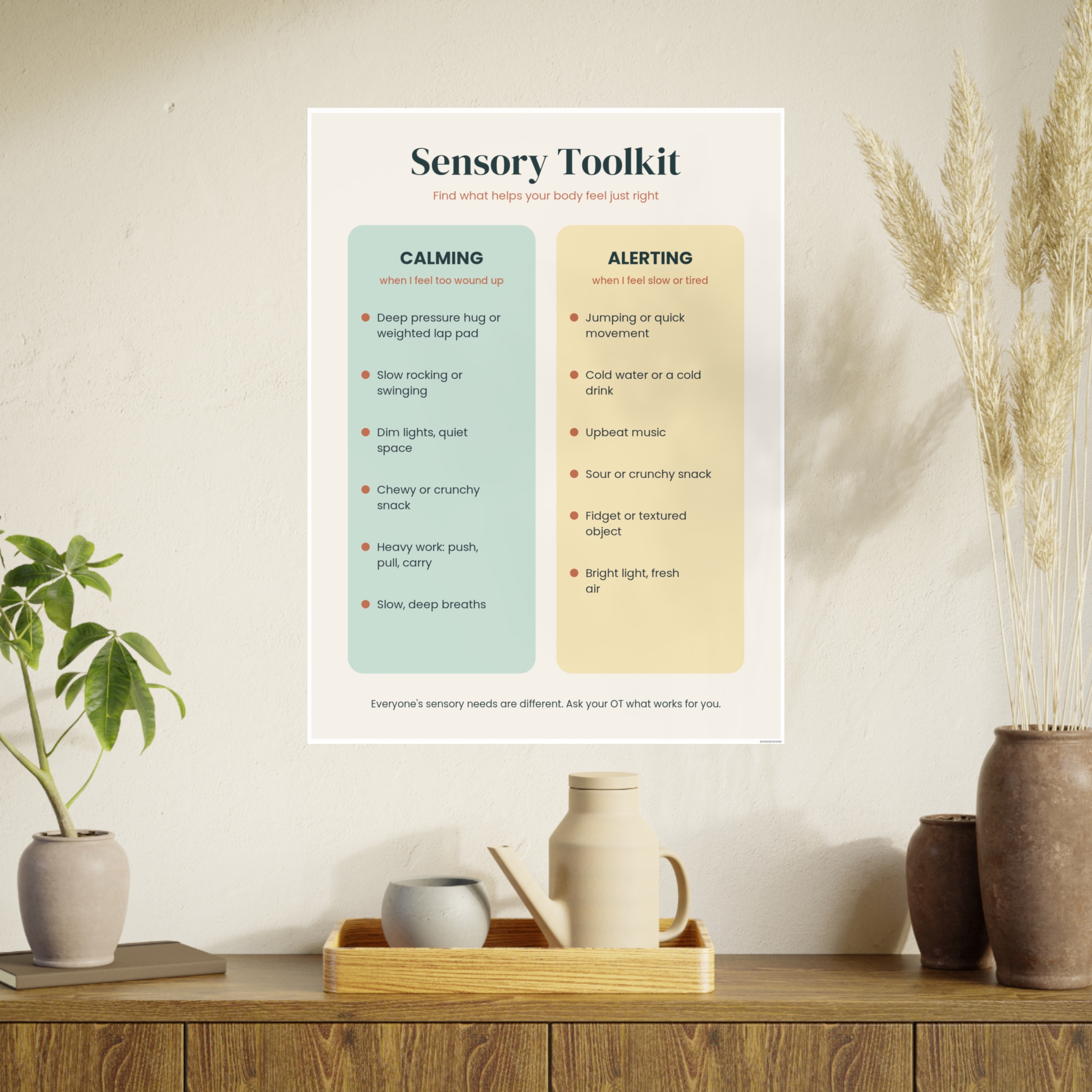 Sensory Toolkit Poster, view 6